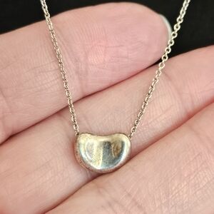 Tiffany & Co Peretti .925 Bean Necklace 16"